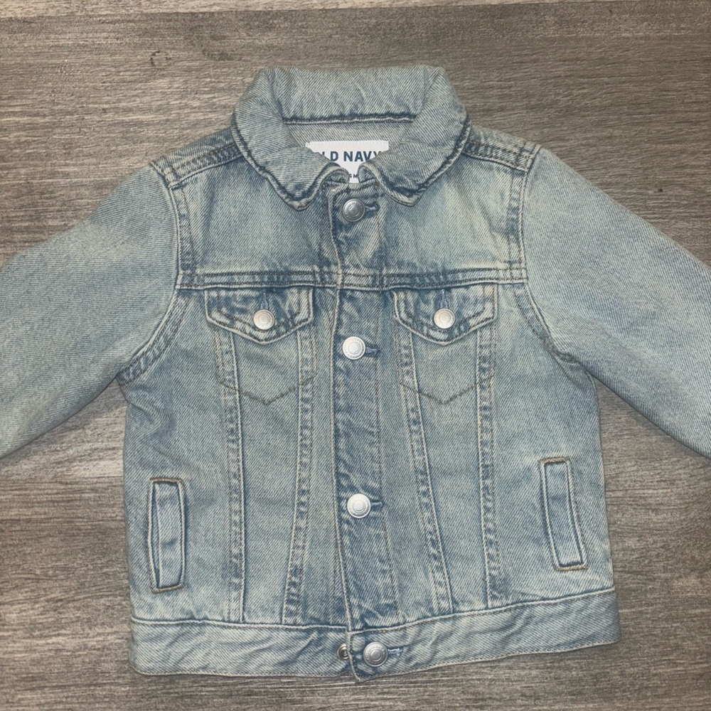 Old Navy Light Blue Jean Jacket for Kids
